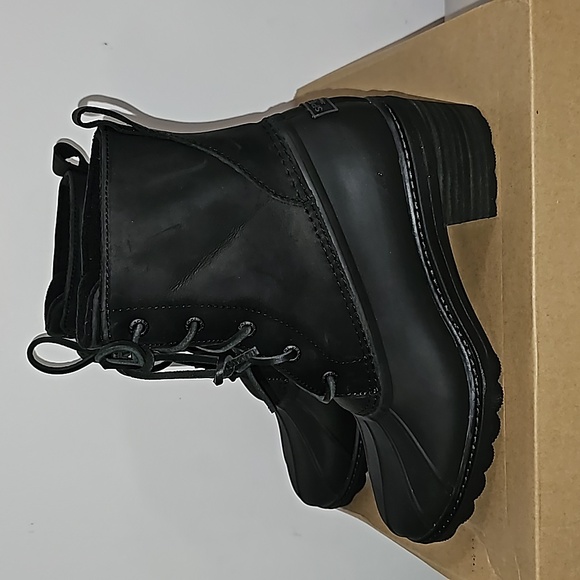 NEW Sperry Saltwater Heel Black Duck Boots Size 8M - Picture 8 of 8